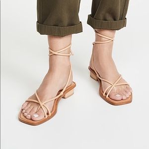 LOQ Ara leather strappy sandals